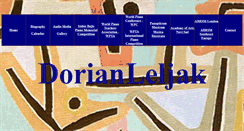 Desktop Screenshot of dorianleljak.com