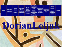 Tablet Screenshot of dorianleljak.com